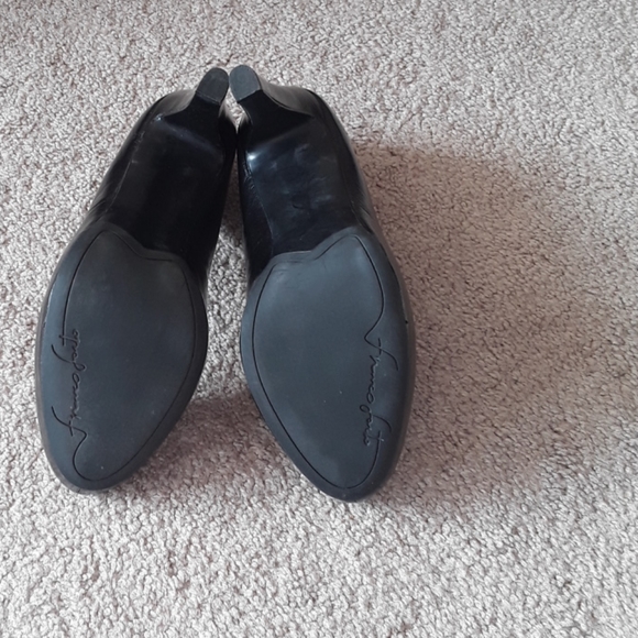 🌻Franco Sarto black heels size 7 - Picture 3 of 5